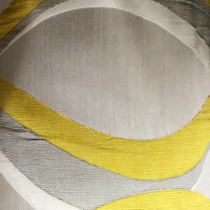 Teardrop Ochre Curtain Fabric The Curtain Store at Home